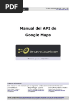 Tutorial de Google Maps | PDF | Point and Click | Ventana (informática)