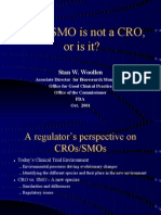 An SMO is Not a CRO, Or is It - When It Comes to Bio Medical Research Monitoring