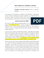 Unefa Perpestiva para El Desarrollo.13!05!13