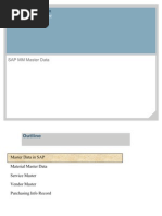SAP Master Data - Ovewview