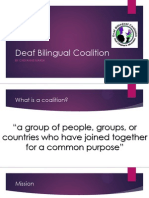 deaf bilingual coalition
