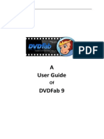 A User Guide of Dvdfab9