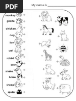 Animals Match