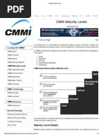 CMMI Maturity Levels