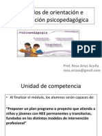 Presentacion Modelos de Orientación e Intervención Psicopedagógica