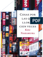 Cosas Por Las Que Llorar Cien Veces - Kou Nakamura