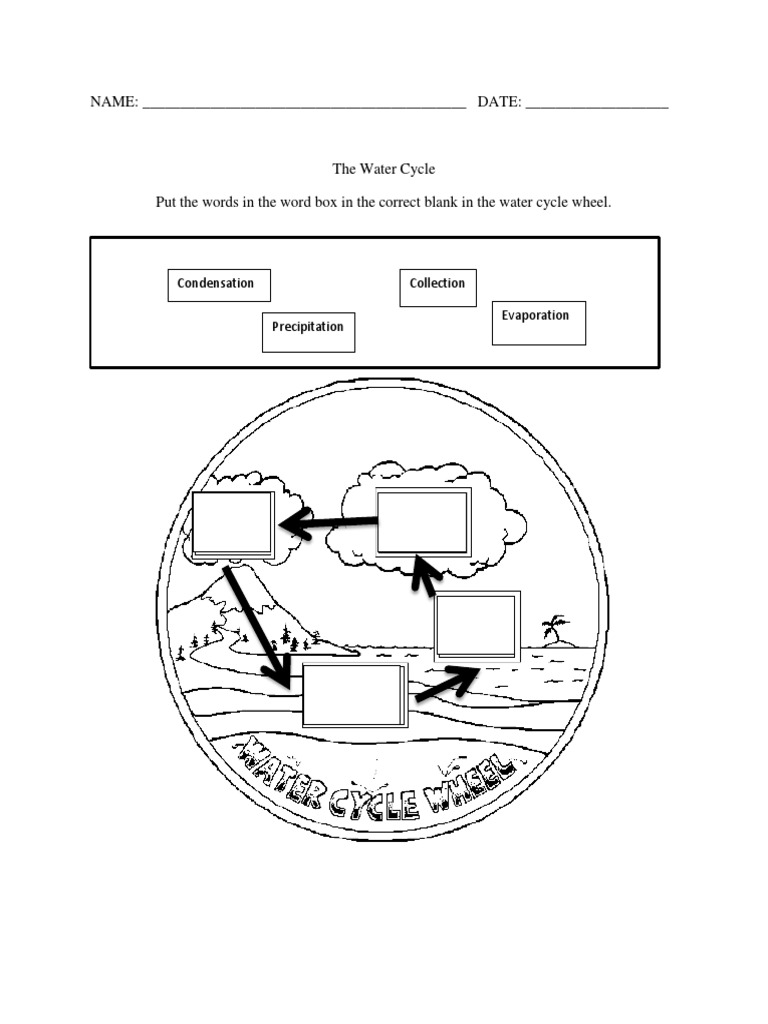 Water Cycle Notes PDF