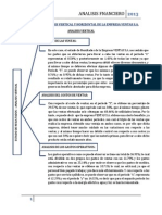 Informe Del Analisis Vertical y Horizontal