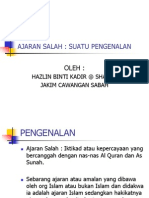 Ajaran Salah - Suatu Pengenalan