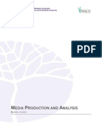 media-production-and-analysis general externally set task