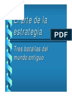 El Arte de La Estrategia 3 Batallas