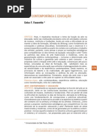 Celso Favaretto Arte Educaçao