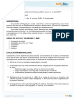 La Palabra de La Semana Conociendo Palabras Nuevas en Un Texto 0174