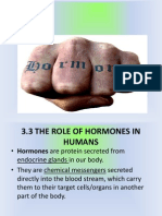 3.3 Hormones