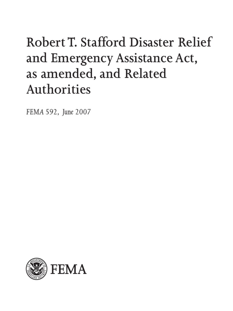 Stafford Act PDF