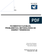 Pt104 Pavimentos Flexibles. Problemática, Metodologías de Diseño y Tendencias