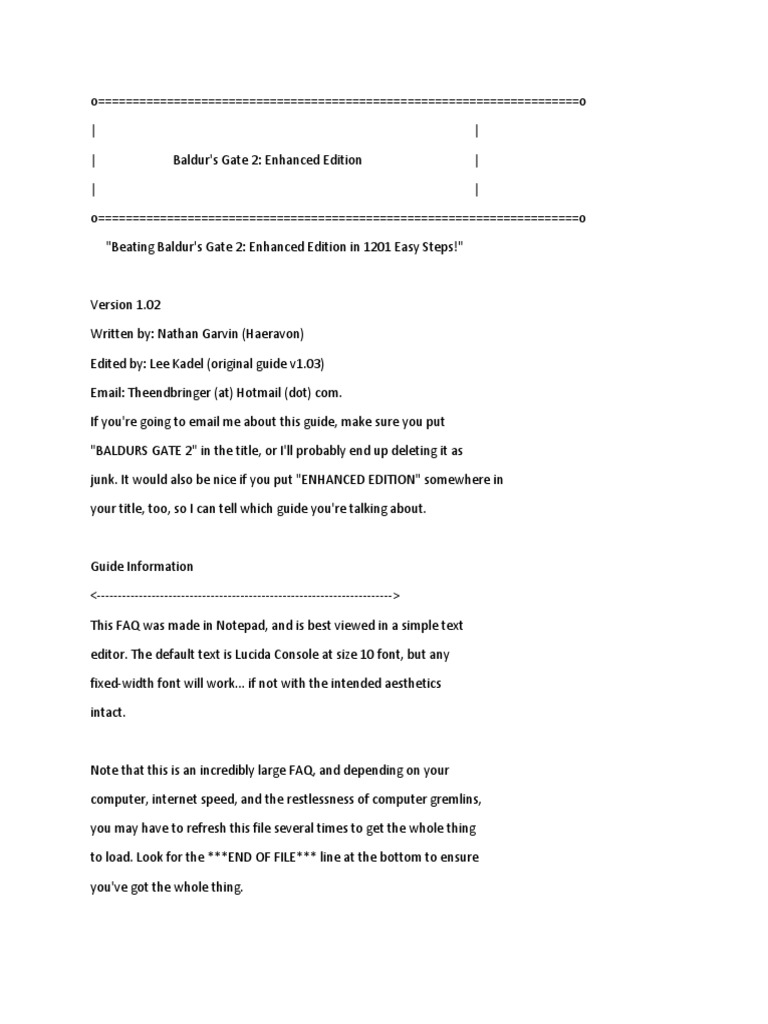 baldur-s-gate-2-ee-walkthrough-pdf-tsr-company-games-gary-gygax-games