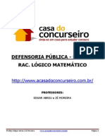 Casa Def Tecnico 2012 Rac. Logico Mat. Zé e Edgar