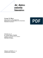 Manual de Datos para Ingenieria de Los Alimentos - G D Hayes