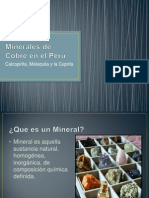 Minerales de Cobre en El Perú