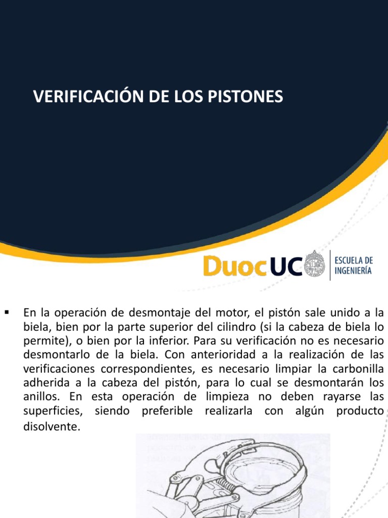 Verificación de Los Pistones Pistón Corrosión Prueba gratuita de 30 días Scribd
