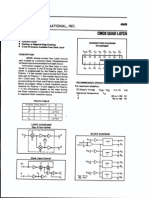 cmos 4042 Latch