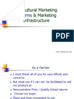 Agricultural Marketing & Marketing Infrastructure: Reforms