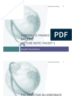 Corporate Finance - Damodaran 1