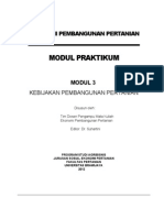 Modul 3 Praktikum Ekonomi Pemb Pertanian