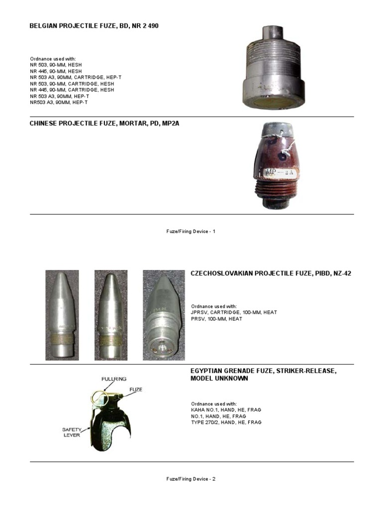 04fuze Artillery Shell (Projectile)