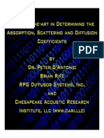 1 Acoustical Coefficients