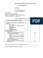 Fisa de Evaluare A Curriculumului În Dezvoltare Locală