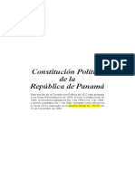 Constitución Panamá