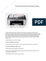 Cara Reset MX320