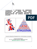 Convocatoria Formación Extranjero_secundaria- Especialistas Inglés