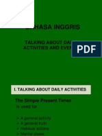 Talking About Daily Activities and Events