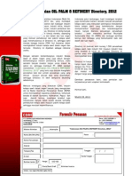 Indonesian OIL PALM & REFINERY Directory, 2012