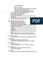 Method Statement To Inspect The Central Vacuum System