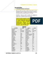 Comandos de AUTOCAD INGLES-espanol