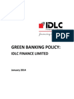 Green Banking Policy Final