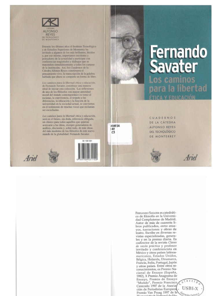 Libro de Fernando Savater | PDF