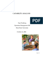 CAPABILITY ANALYSIS: Cpk, Ppk, and Process Improvement