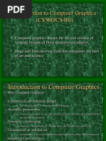 Introduction To Computer Graphics (CS560/CS460)