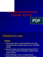 Pemeriksaan Cairann Ascites