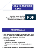 Struktur & Klasifikasi Lipid - D3