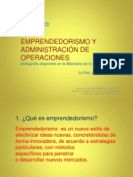 Tema #23 Emprendedorismo