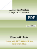 Attract and Capture Large IRA Accounts