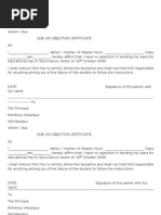 Download No Objection Certificate by ksehgal255 SN22004760 doc pdf
