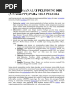 Download PENGGUNAAN ALAT PELINDUNG DIRI by Abie Zidane SN220052252 doc pdf