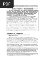 Download The Power of Resonance by e11even SN2200541 doc pdf